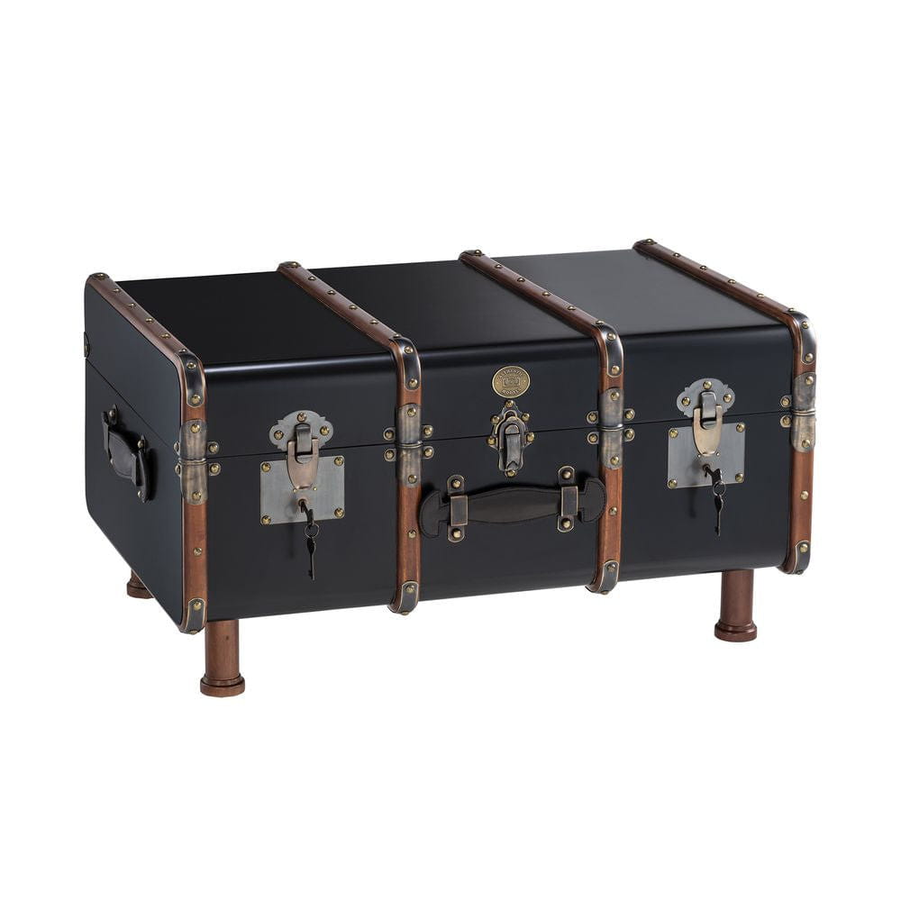 [product_category]-Authentic Models Stateroom Trunk Coffee Table, Black-Authentic Models-781934570172-MF040B-AUT-14