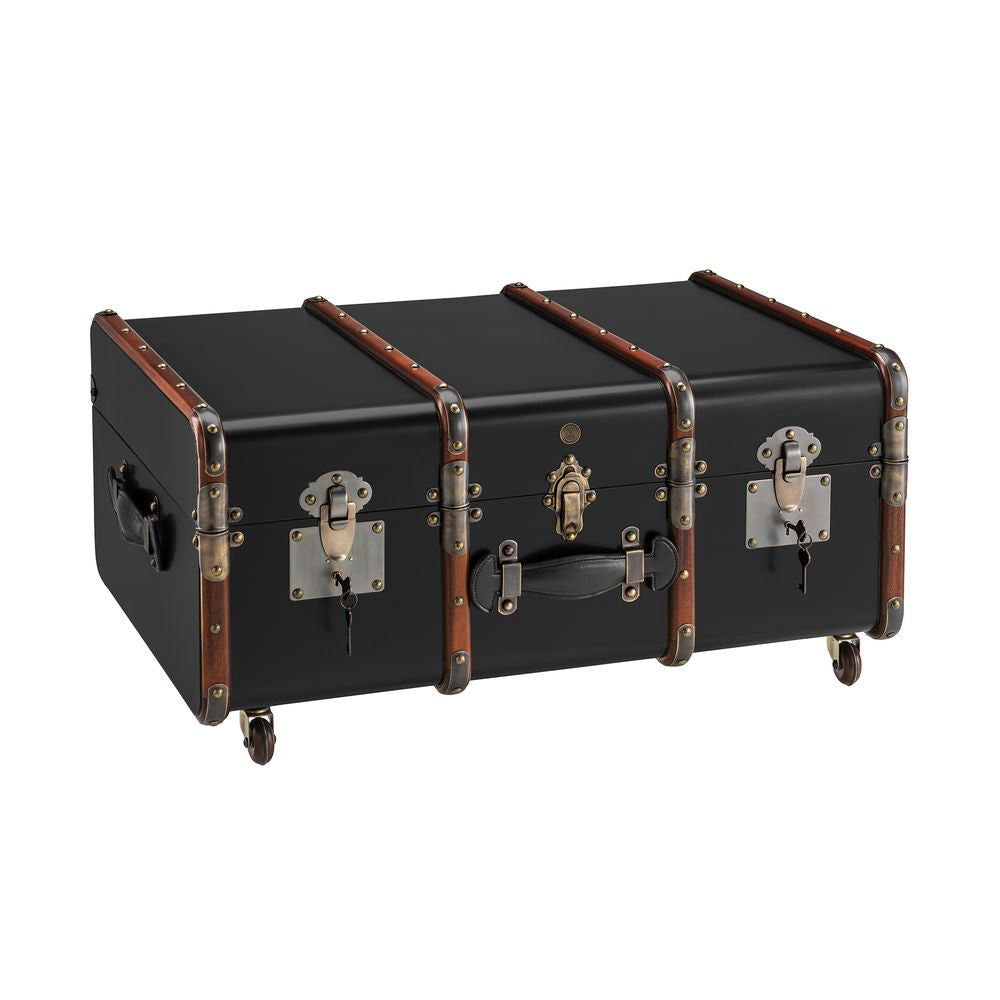 [product_category]-Authentic Models Stateroom Trunk Coffee Table, Black-Authentic Models-781934570172-MF040B-AUT-3