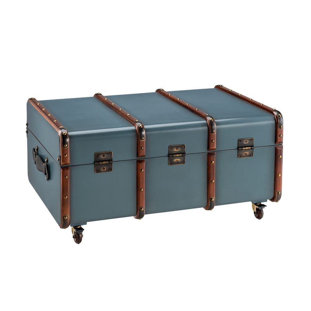 [product_category]-Authentic Models Stateroom Trunk Coffee Table, Petrol-Authentic Models-781934585022-MF040P-AUT-14