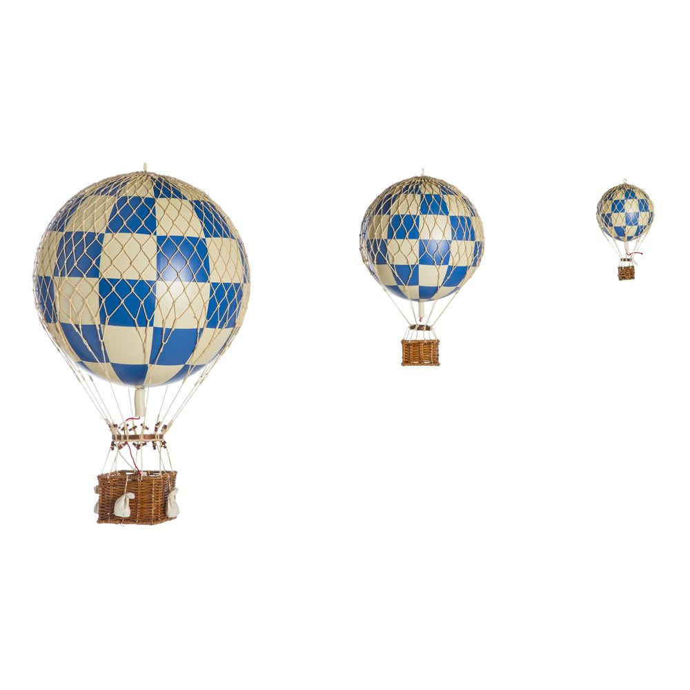 [product_category]-Authentic Models Travels Light Balloon Model, Check Blue, ø 18 Cm-Authentic Models-781934584407-AP161CB-AUT-4