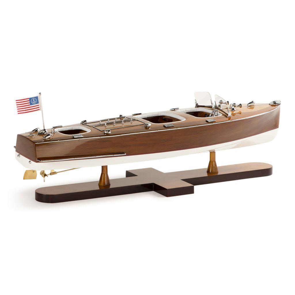 [product_category]-Authentic Models Triple Cockpit Boat Model-Authentic Models-781934572411-AS183-AUT-2