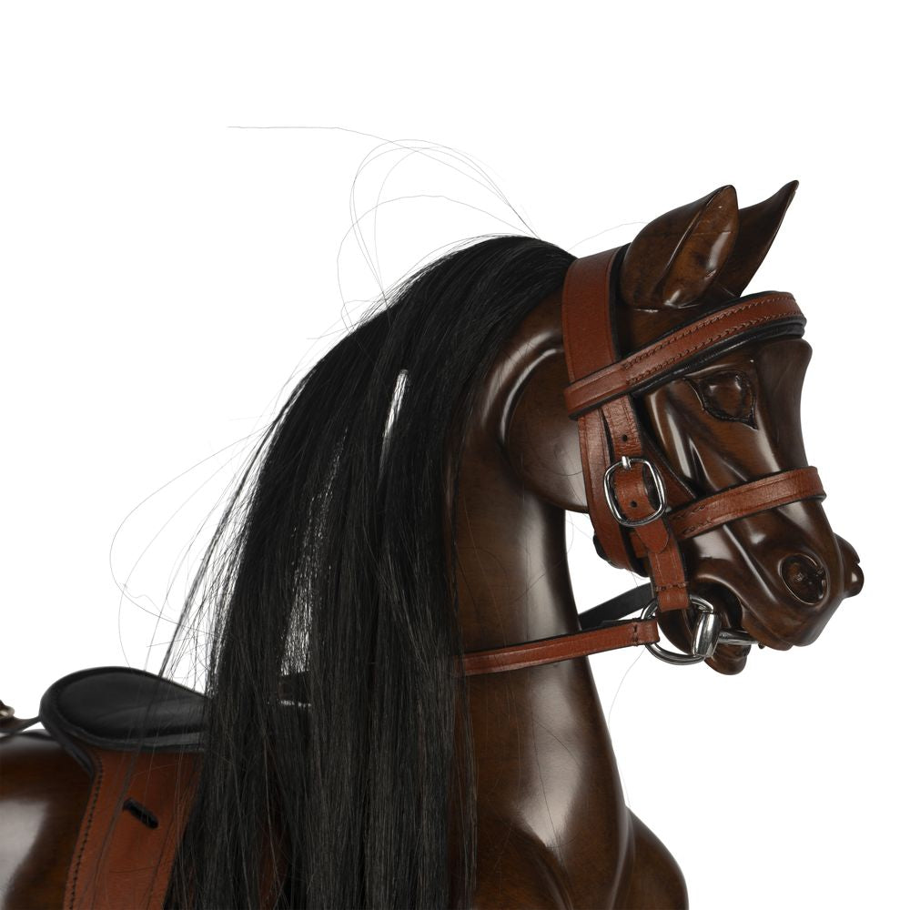 [product_category]-Authentic Models Victorian Rocking Horse Replica, Dark Brown-Authentic Models-781934515531-RH002-AUT-2