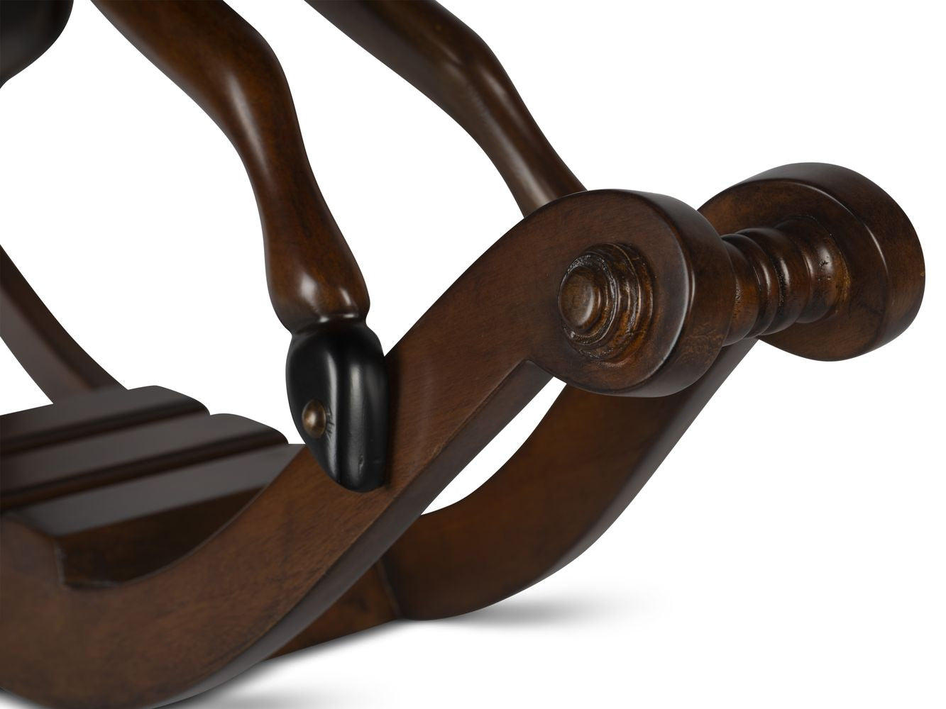 [product_category]-Authentic Models Victorian Rocking Horse Replica, Dark Brown-Authentic Models-781934515531-RH002-AUT-5