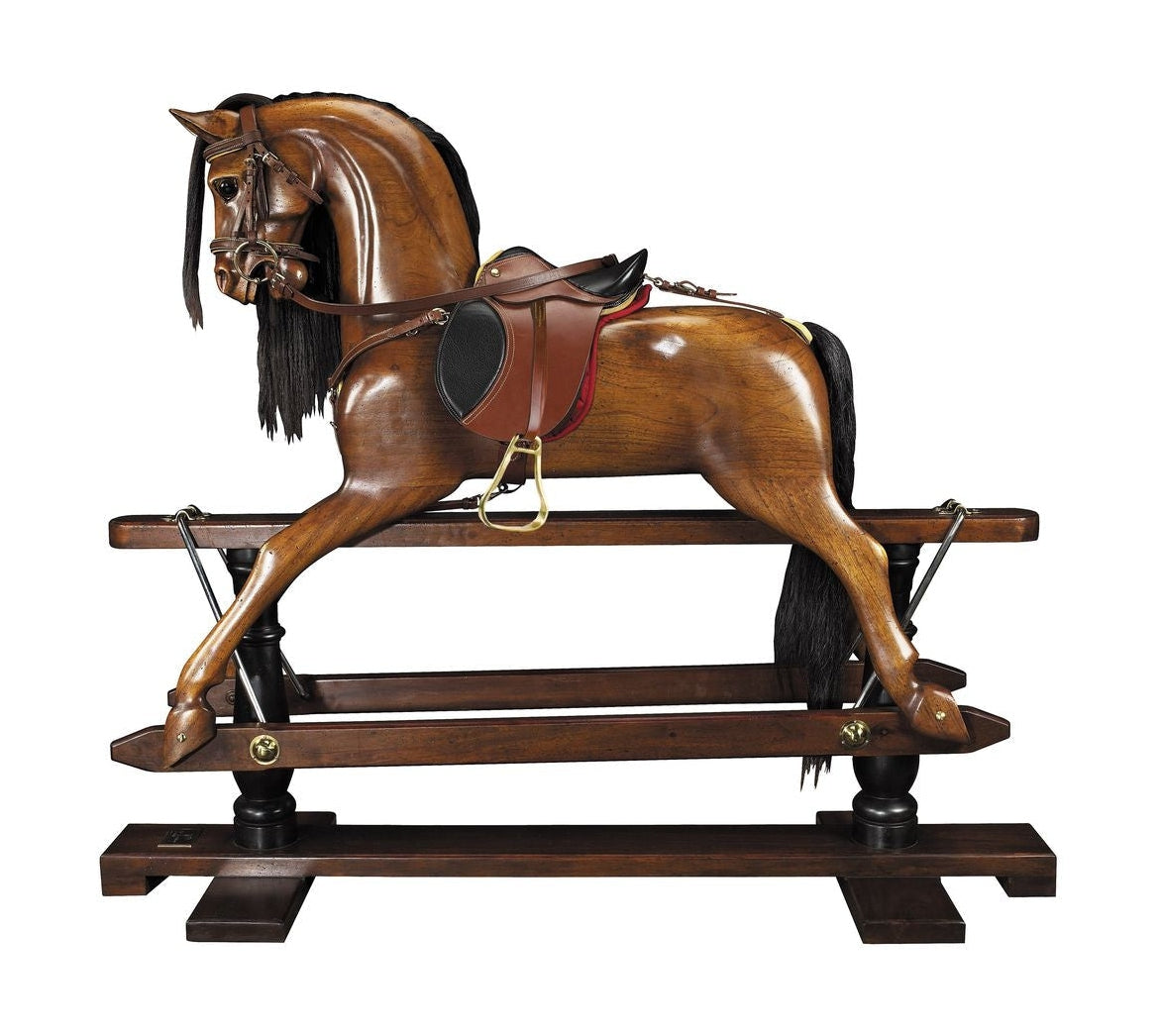 [product_category]-Authentic Models Victorian Rocking Horse Replica, Finish-Authentic Models-781934538868-RH006-AUT-1