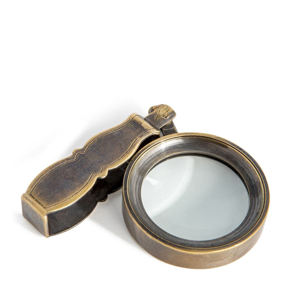 [product_category]-Authentic Models Vintage Travel Magnifying Glass Foldable-Authentic Models-781934579625-AC090-AUT-2