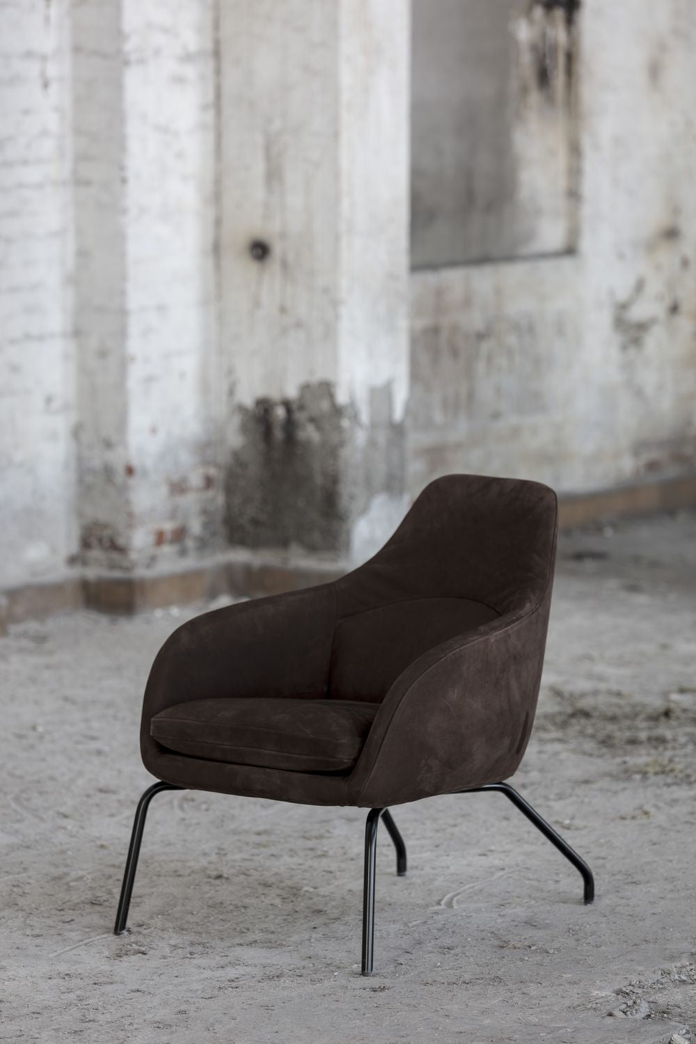 [product_category]-Bent Hansen Asento Lounge Chair, Brushed Steel/Black Adrian Leather Frame-Bent Hansen-5713911003835-01562P_9999-02-01-BEN-4