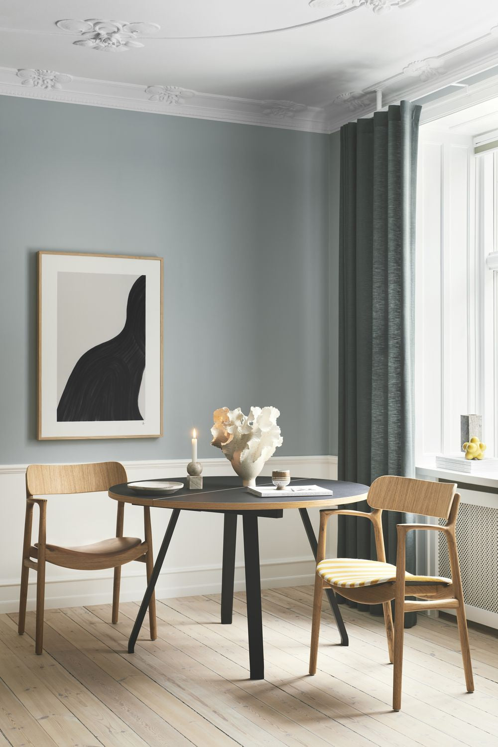 [product_category]-Bent Hansen Asger Chair Polsters Seat, Oiled Oak/Langeland Nord F Fabric-Bent Hansen-5713911008588-FSC1282700P0p_9100-01-03-BEN-6