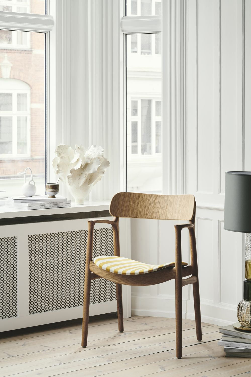 [product_category]-Bent Hansen Asger Chair Polsters Seat, Oiled Oak/Vils Fabric (22 140/112)-Bent Hansen-5713911008489-FSC1282700P0p_9100-01-02-BEN-5
