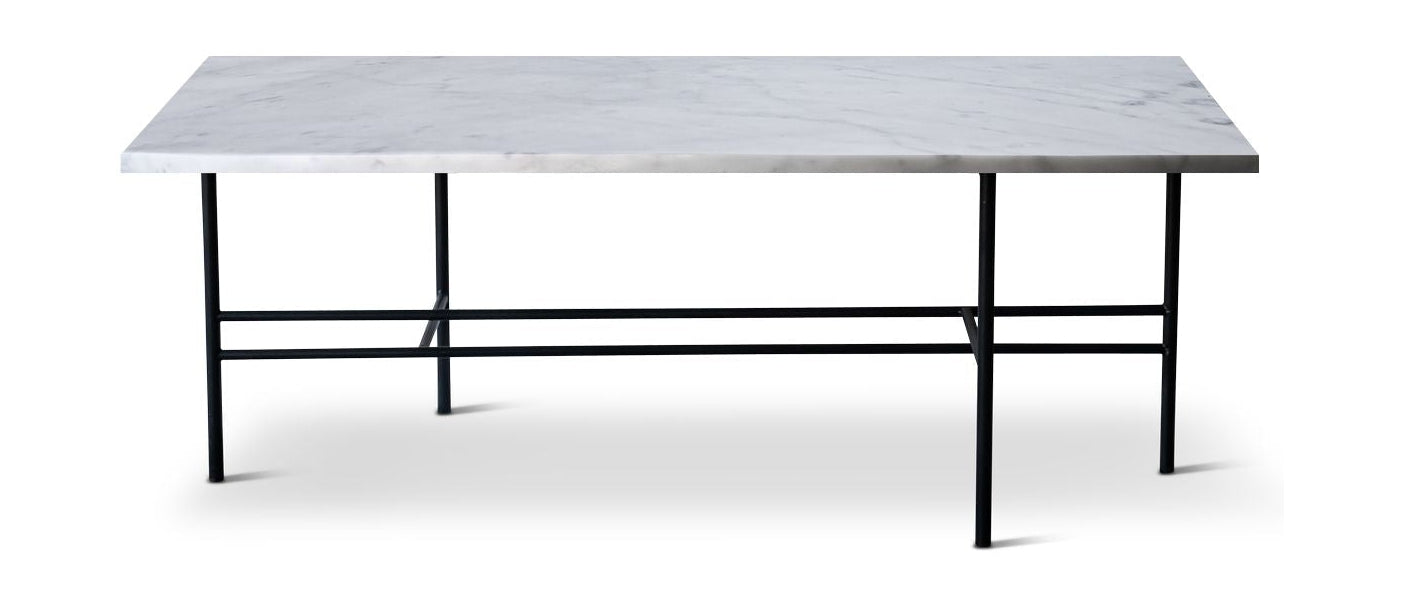 [product_category]-Bent Hansen Metro Coffee Table L 108 Cm, White Carrara Marble-Bent Hansen-5715457094834-20M108MA3U-BEN-1