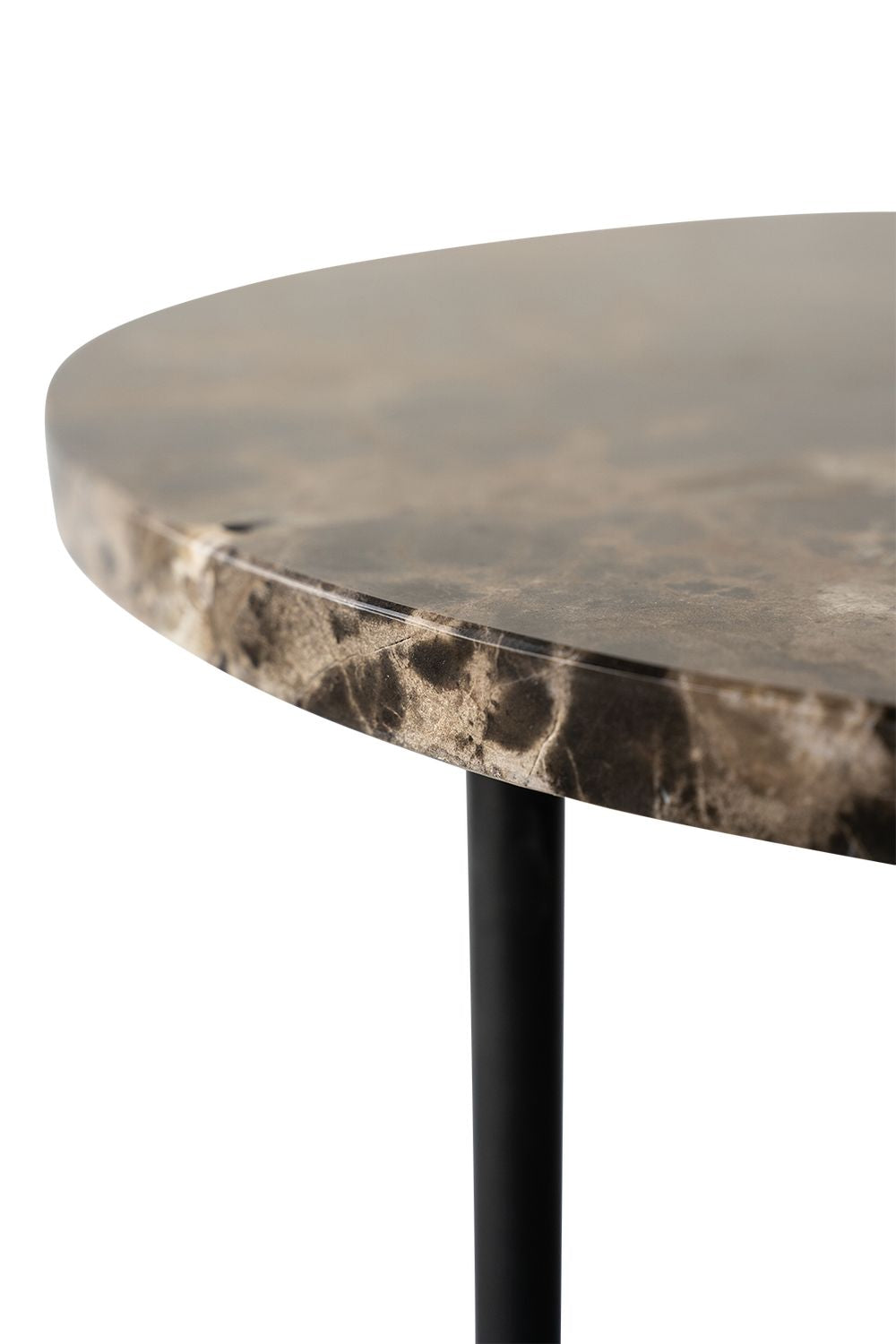[product_category]-Bent Hansen Metro Coffee Table ø 45 Cm, Emperador Dark Brown Marble-Bent Hansen-5715457094957-20M4555MA2U-BEN-4