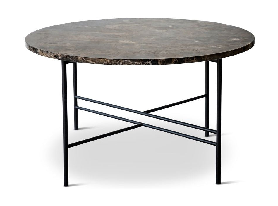 [product_category]-Bent Hansen Metro Coffee Table ø 65 Cm, Emperador Dark Brown Marble-Bent Hansen-5715457095107-20M6545MA2U-BEN-1