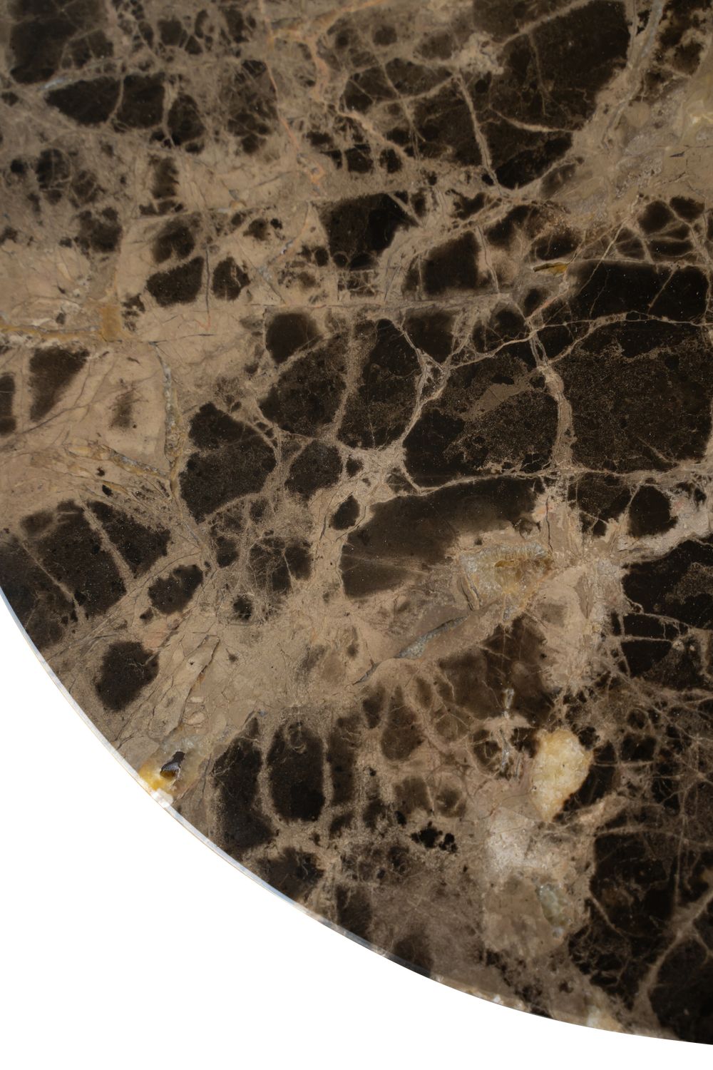[product_category]-Bent Hansen Metro Coffee Table ø 80 Cm, Emperador Dark Brown Marble-Bent Hansen-5715457095213-20M8045MA2U-BEN-5