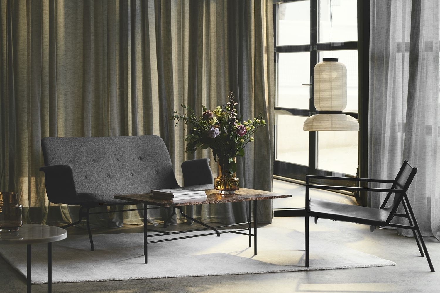 [product_category]-Bent Hansen Metro Coffee Table ø 80 Cm, White Carrara Marble-Bent Hansen-5715457095237-20M8045MA3U-BEN-3