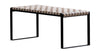 Bent Hansen Pleitted Bench, Core Leather/Nature