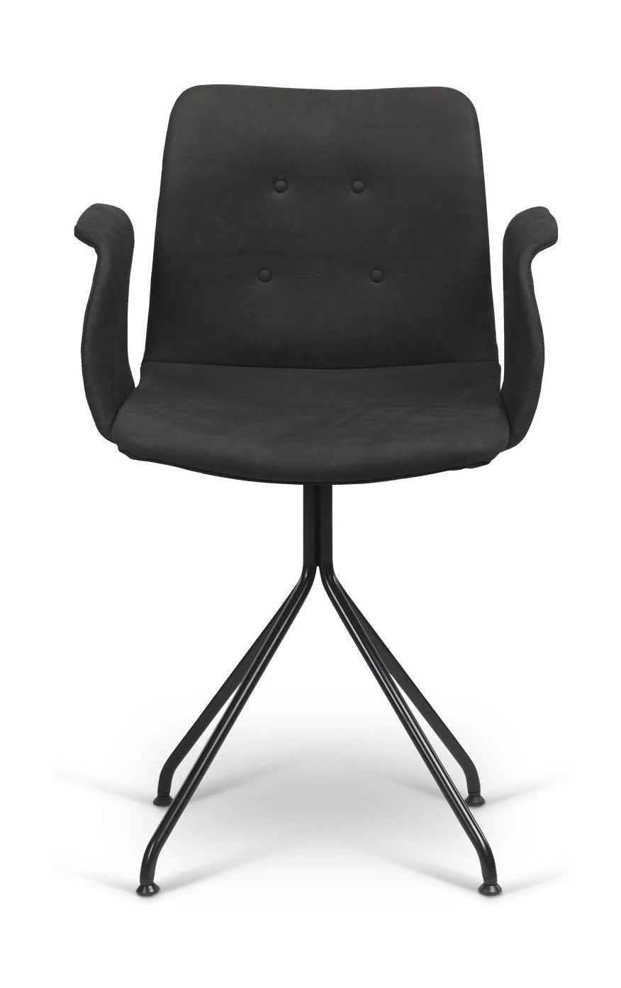 [product_category]-Bent Hansen Primum Chair With Armrests Black Firm Frame, Black Zenso Leather-Bent Hansen-5715457219251-286262p_9999-01-01-BEN-14