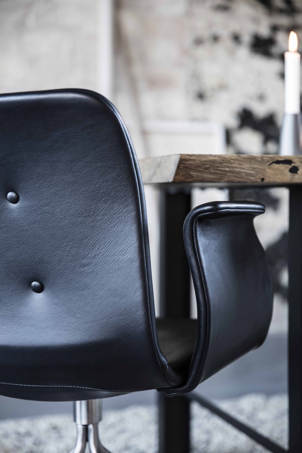 [product_category]-Bent Hansen Primum Chair With Armrests Black Swivel Frame, Brandy Davo's Leather-Bent Hansen-5715457236241-286272p_5000-03-02-BEN-13