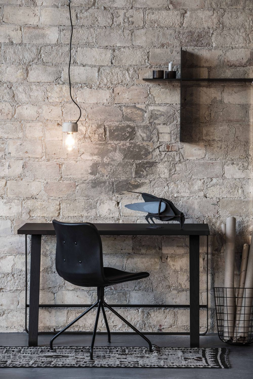 [product_category]-Bent Hansen Primum Chair With Armrests Black Swivel Frame, Brandy Davo's Leather-Bent Hansen-5715457236241-286272p_5000-03-02-BEN-2