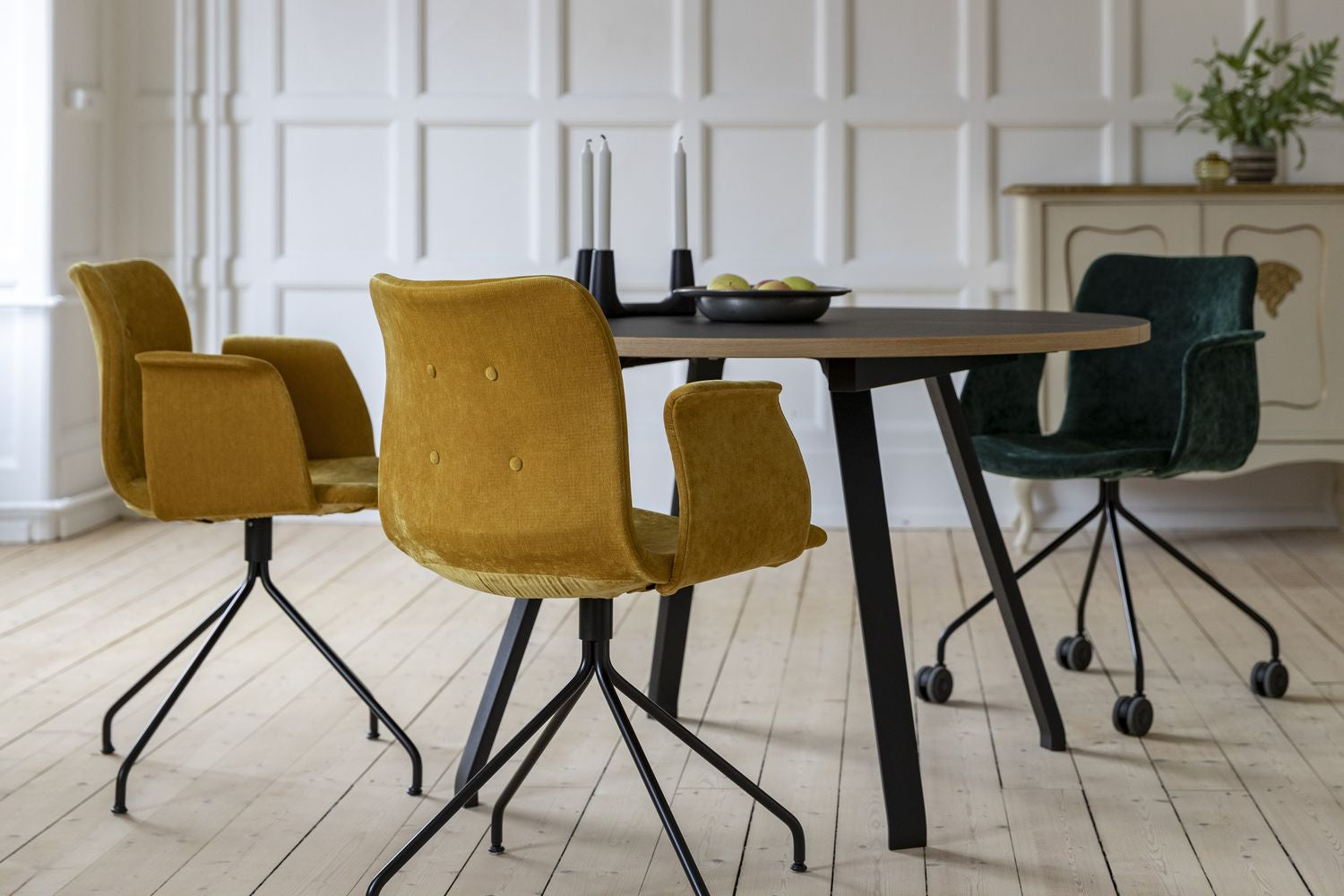 [product_category]-Bent Hansen Primum Chair With Armrests Black Swivel Frame, Brandy Davo's Leather-Bent Hansen-5715457236241-286272p_5000-03-02-BEN-5