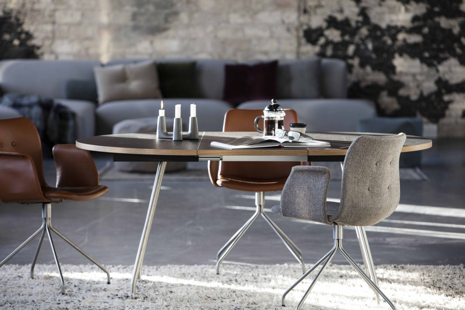 [product_category]-Bent Hansen Primum Chair With Armrests Black Swivel Frame, Brandy Davo's Leather-Bent Hansen-5715457236241-286272p_5000-03-02-BEN-9