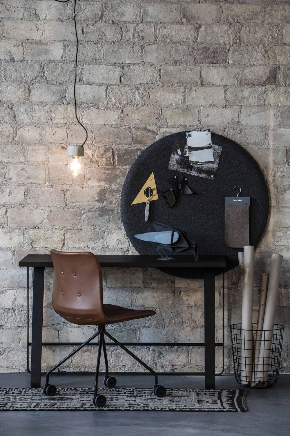 [product_category]-Bent Hansen Primum Chair With Armrests Black Wheel Frame, Black Zenso Leather-Bent Hansen-5715457193810-286276p_9999-01-01-BEN-9