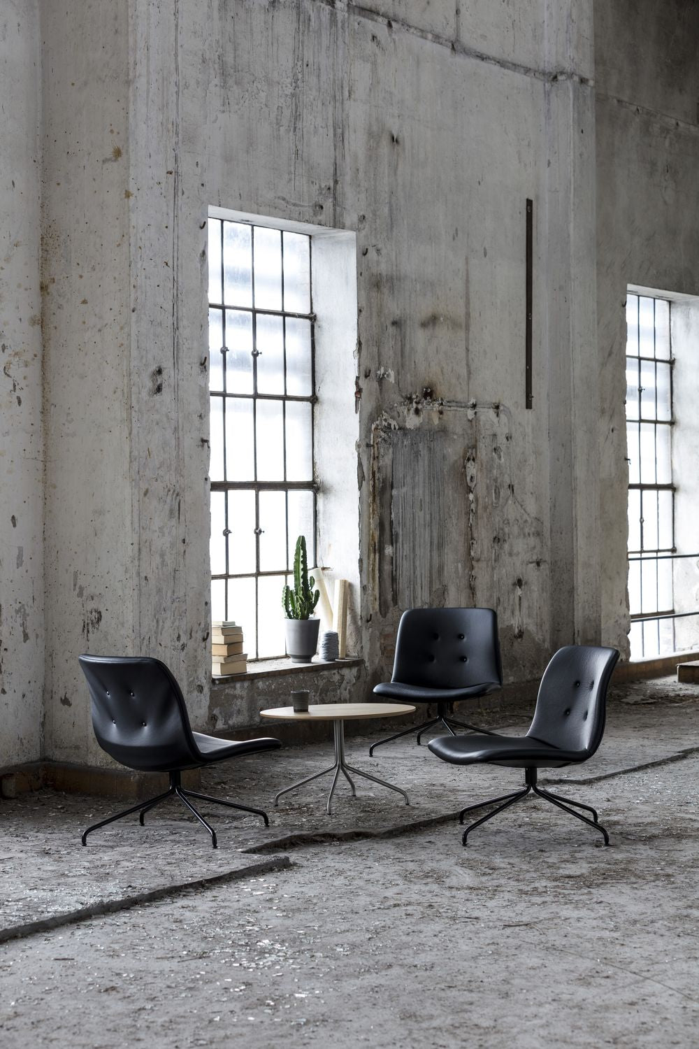 [product_category]-Bent Hansen Primum Lounge Chair With Armrests, Black Frame/Black Zenso Leather-Bent Hansen-5715457299826-296272p_9999-01-01-BEN-6