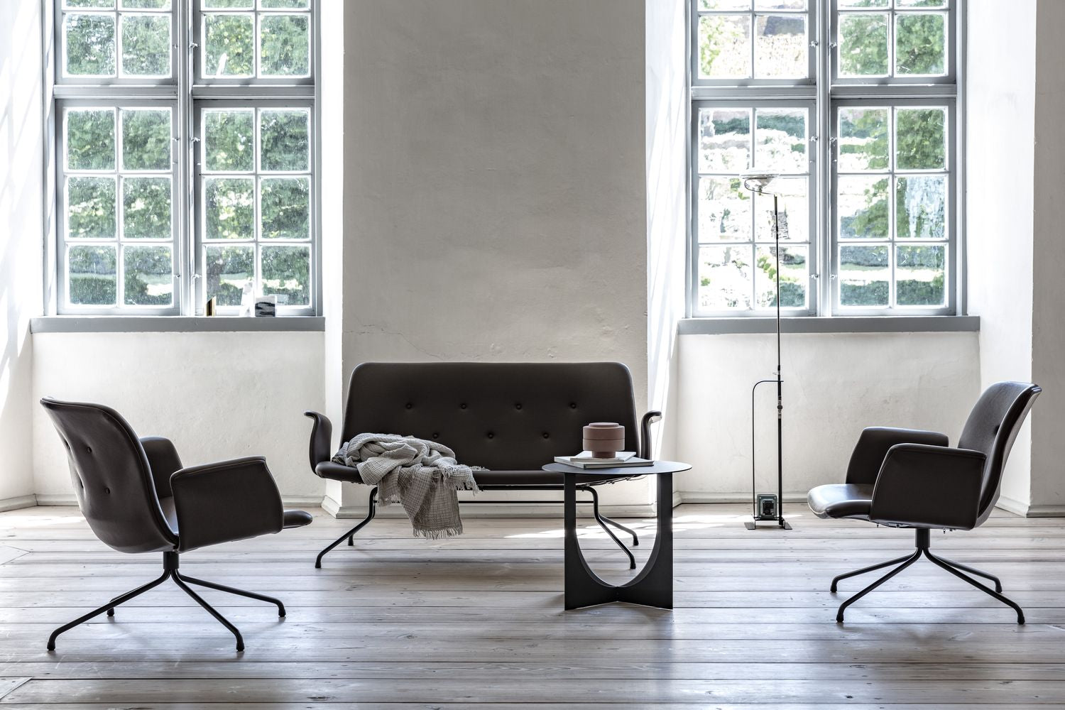 [product_category]-Bent Hansen Primum Lounge Chair Without Armrests, Stainless Steel Frames/Cognac Adrian Leather-Bent Hansen-5715457312549-296170p_9999-02-02-BEN-5