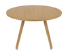 Bent Hansen Primum Table, Table Legs In Matte Lacquered Oak/Countertop In Oak Veneer