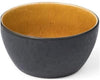 Bitz Kom, zwart/barnsteen, Ø 12 cm