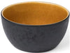 Bitz Kom, zwart/barnsteen, Ø 14 cm