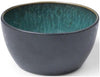 Bitz Kom, zwart/groen, Ø 14 cm