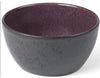 Bitz Kom, zwart/paars, Ø 12 cm
