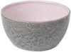 Bitz Kom, grijs/roze, Ø 14 cm