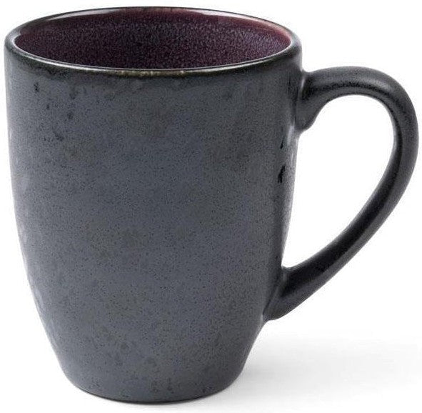 [product_category]-Bitz Cup With Handle, Black/Purple, ø 10cm-Bitz-5722008213910-821391-BIT-1