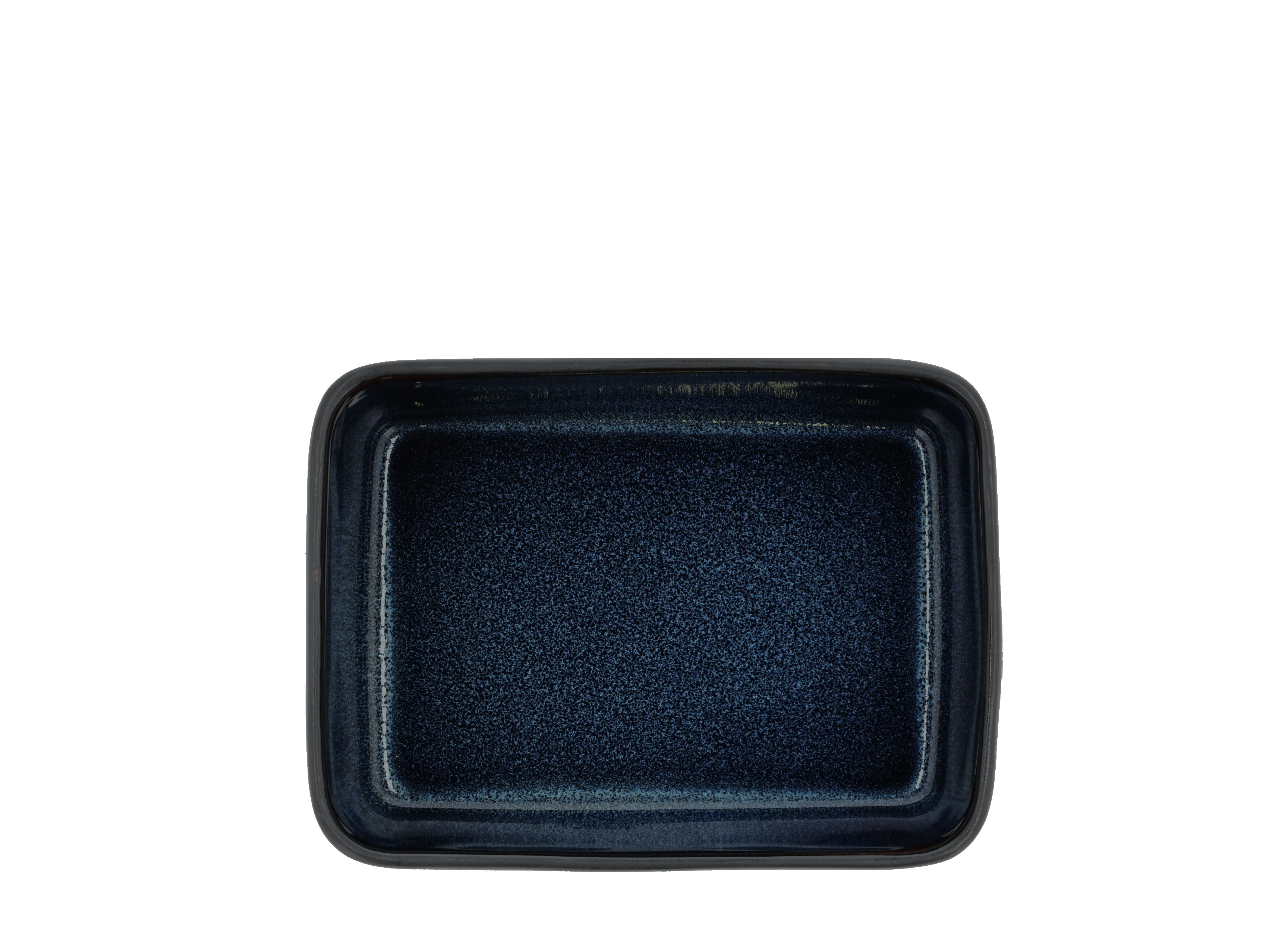 [product_category]-Bitz Dish Rectangular 19 X 14 X 5.3 Cm, Black/Blue-Bitz-5722000298366-29836-BIT-2