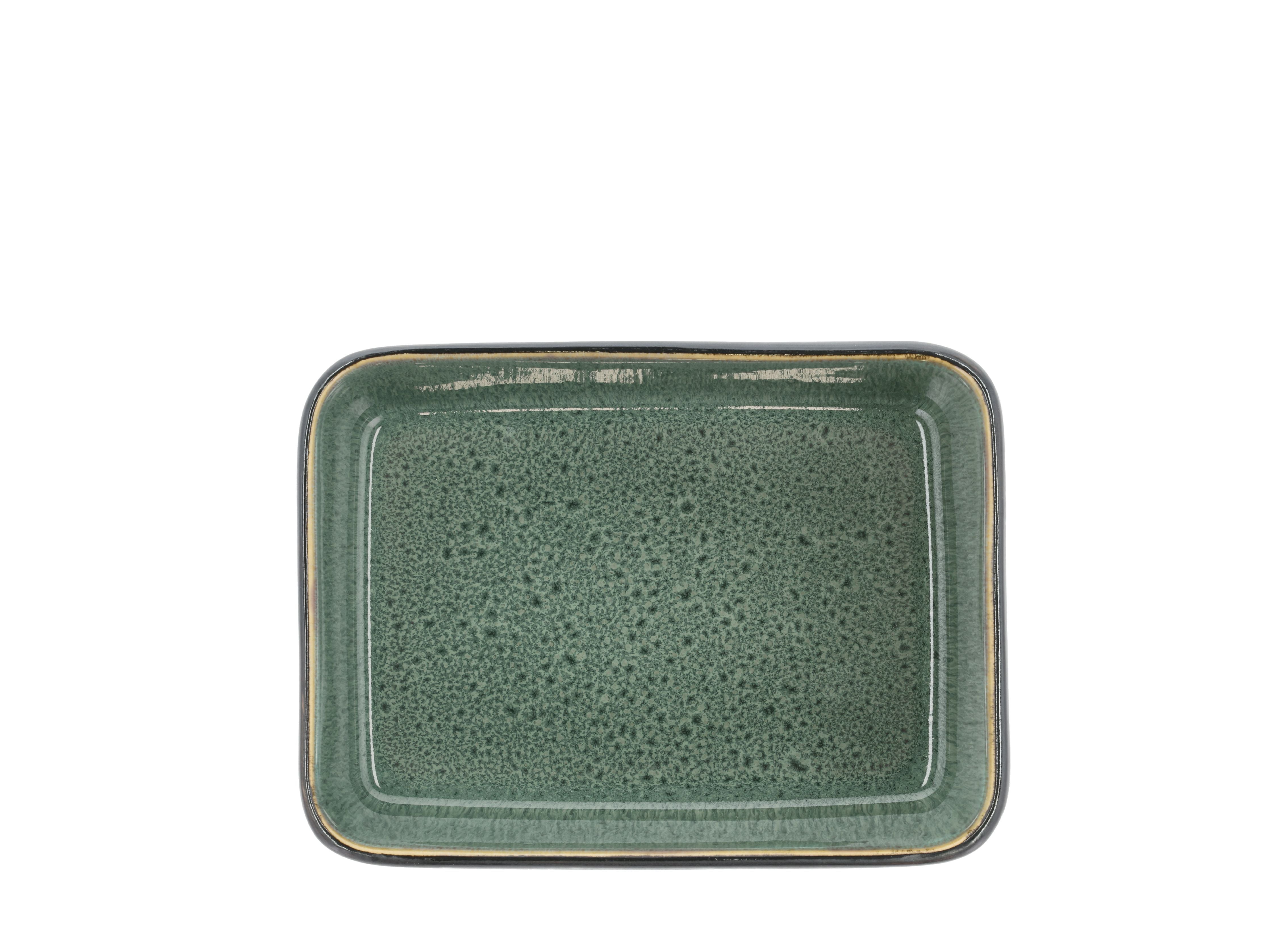 [product_category]-Bitz Dish Rectangular 19 X 14 X 5.3 Cm, Black/Green-Bitz-5722000298427-29842-BIT-2