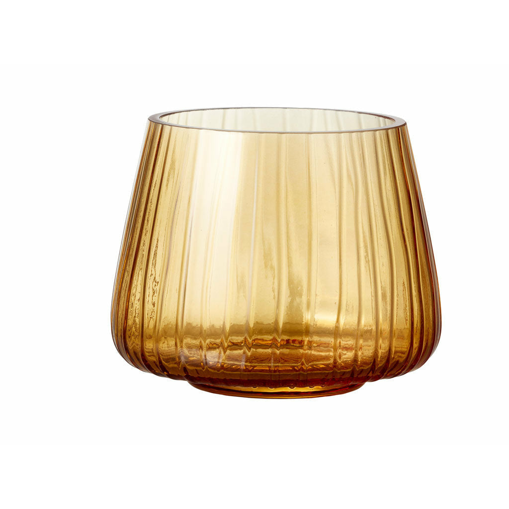 [product_category]-Bitz Kusintha Tealight Holder 2 Pcs. H 7.5 Cm, Amber-Bitz-5722000255949-25594-BIT-5