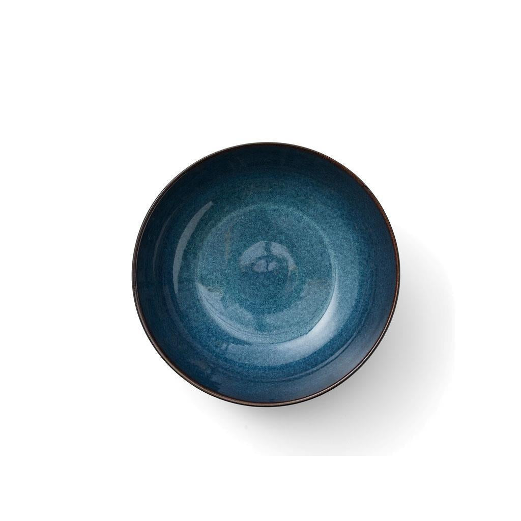 [product_category]-Bitz Salad Bowl, Black/Dark Blue, ø 30cm-Bitz-5722008213811-821381-BIT-2