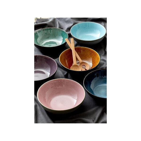 [product_category]-Bitz Salad Bowl, Black/Green, ø 30cm-Bitz-5722008213828-821382-BIT-3