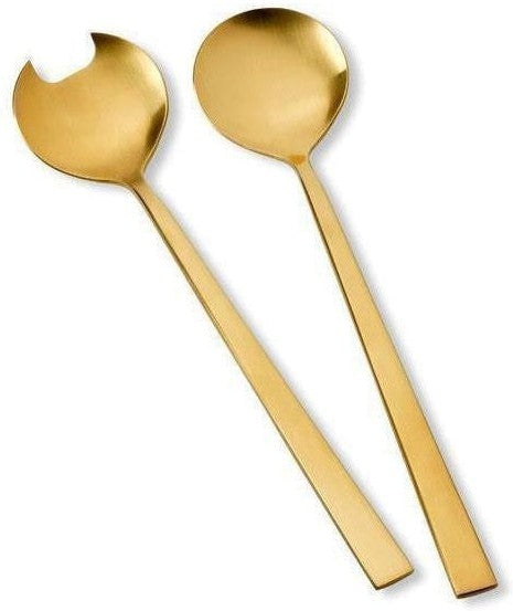 [product_category]-Bitz Salad Servers Set, Brass, 23cm-Bitz-5722001301461-130146-BIT-1