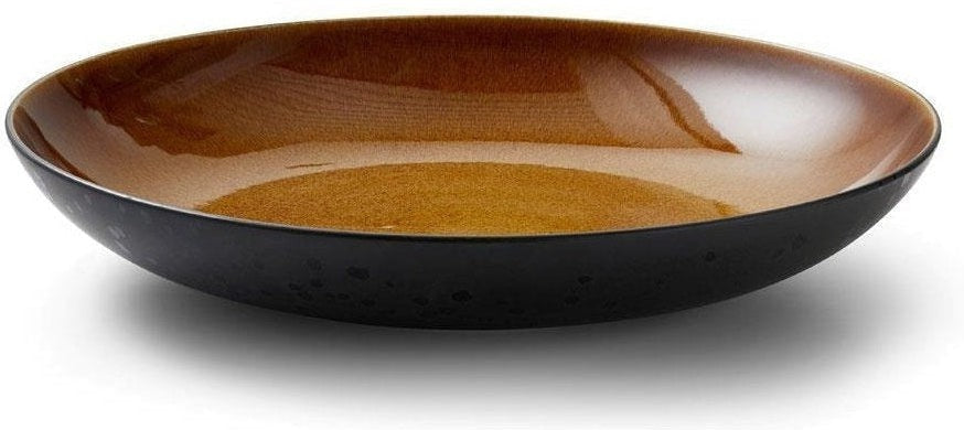[product_category]-Bitz Serving Plate, Black/Amber, ø 40cm-Bitz-5722008213842-821384-BIT-1