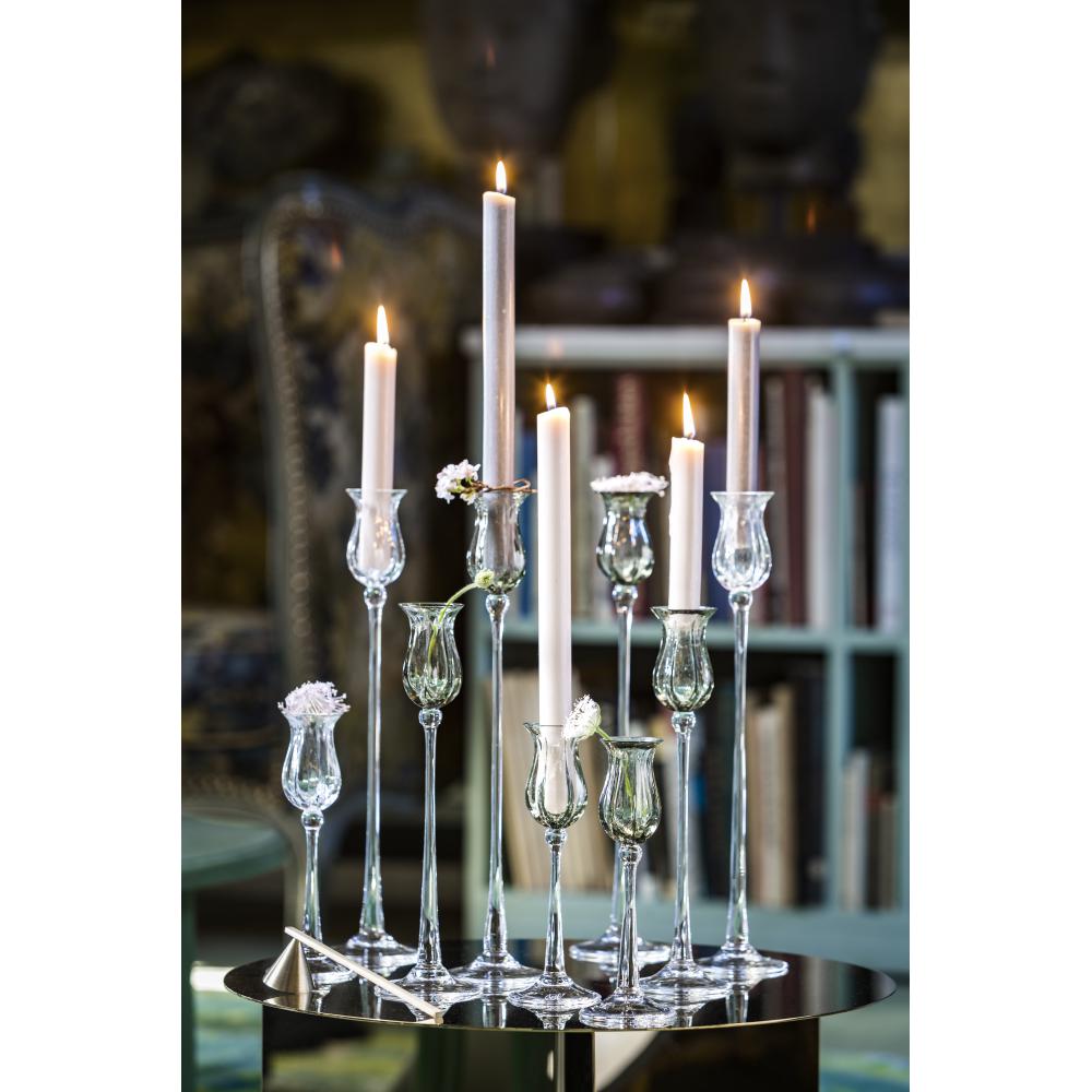 [product_category]-Bjørn Wiinblad Candlestick Tulip, Smoke, 33 Cm-Bjørn Wiinblad-5709513565079-56507-BJO-2