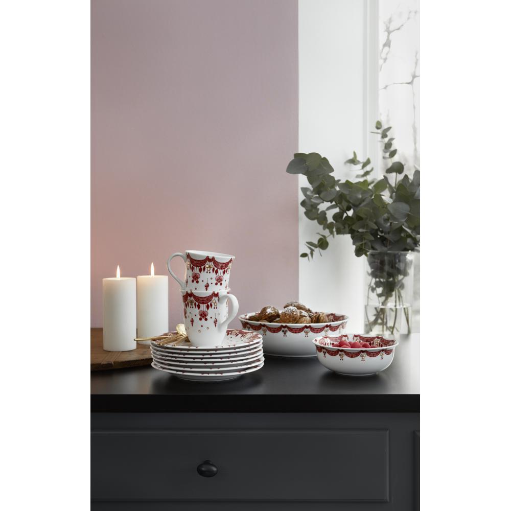 [product_category]-Bjørn Wiinblad Christmas Bowl, ø24 Cm-Bjørn Wiinblad-5709513570028-57002-BJO-2