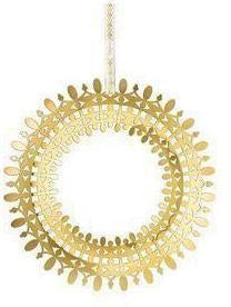 [product_category]-Bjørn Wiinblad Christmas Wreath Gold Plated, ø16 Cm-Bjørn Wiinblad-5709513570417-57041-BJO-1