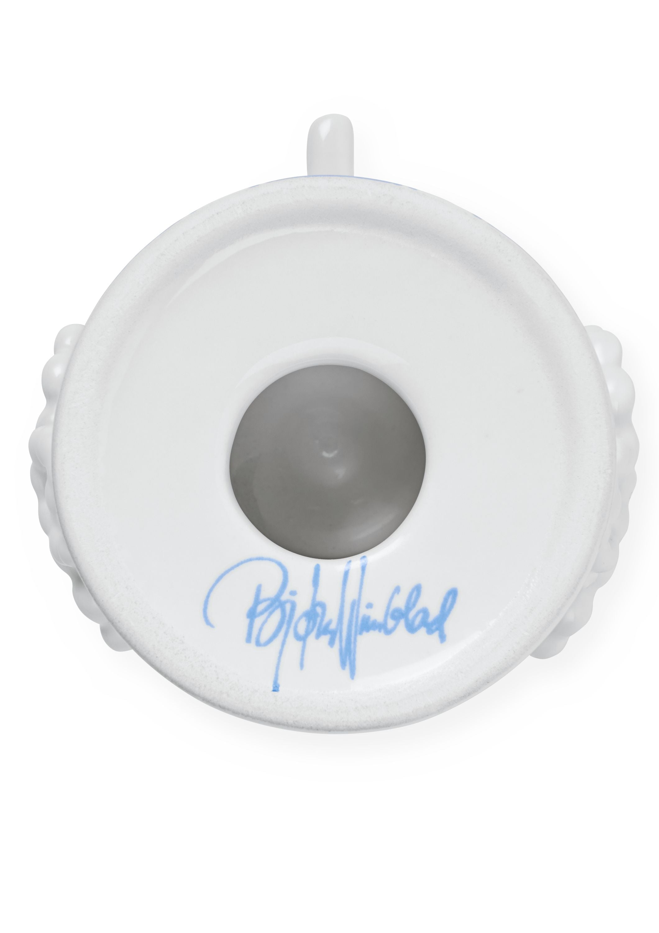 [product_category]-Bjørn Wiinblad Eva Candle Holder H9.5 Cm, Blue-Bjørn Wiinblad-5709513565512-56551-BJO-4