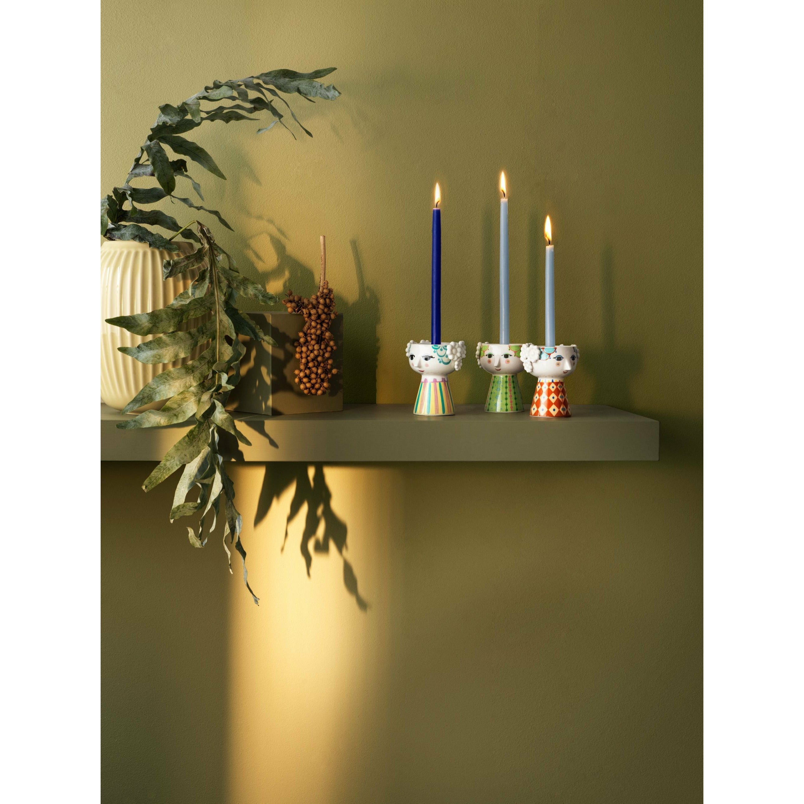 [product_category]-Bjørn Wiinblad Eva Candlestick, Light Blue-Bjørn Wiinblad-5709513565154-56515-BJO-3
