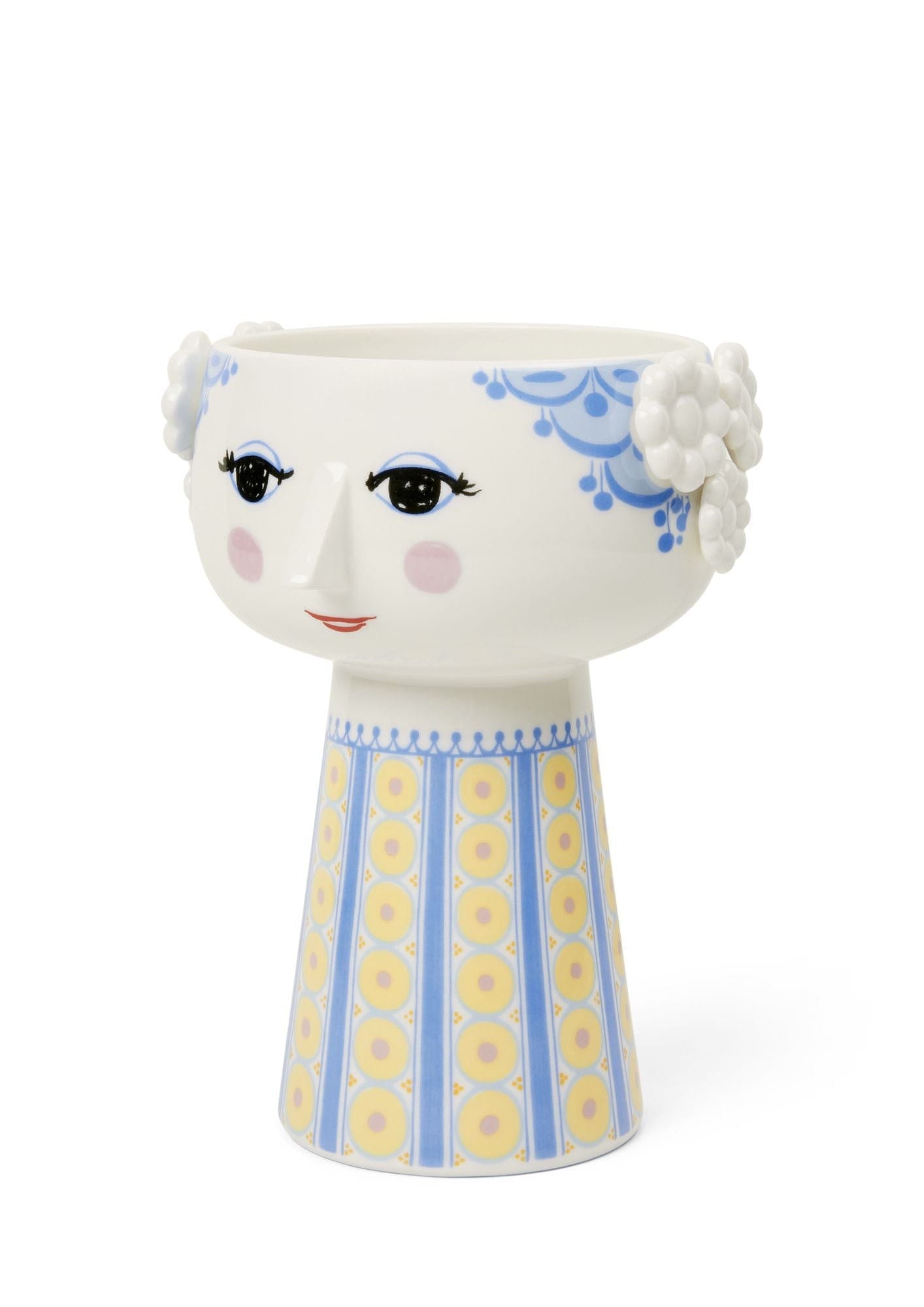 [product_category]-Bjørn Wiinblad Eva Vase 18,5 Cm, Blue-Bjørn Wiinblad-5709513565376-56537-BJO-2