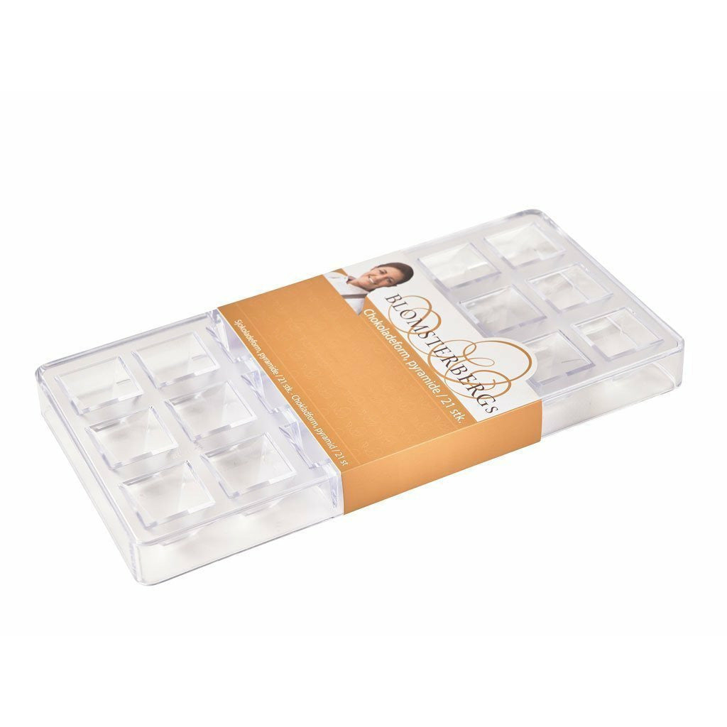 [product_category]-Blomsterbergs Chocolate Mould For 21 Pieces, Pyramid-Blomsterbergs-5722002243944-224394-BLO-2
