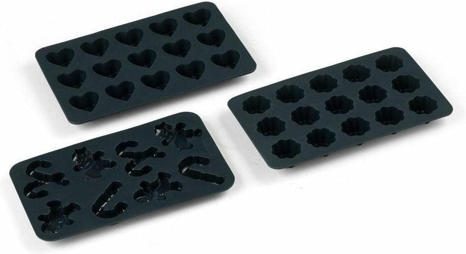 [product_category]-Blomsterbergs Chocolate Moulds Grey, 3 Pieces-Blomsterbergs-5722002252021-225202-BLO-1