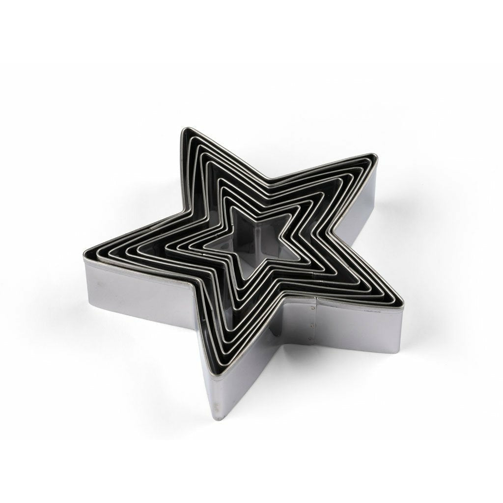 [product_category]-Blomsterbergs Cookie Cutter Set Stars, 9 Pieces-Blomsterbergs-5722001007219-100721-BLO-2