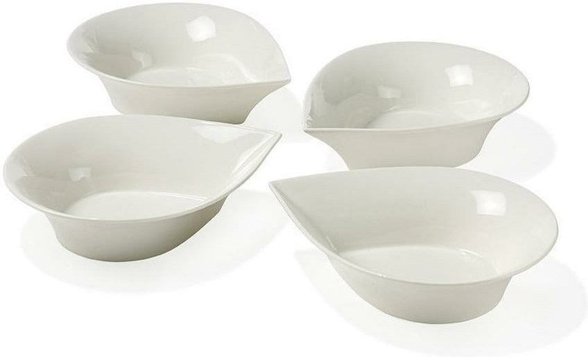 [product_category]-Blomsterbergs Drop Bowls White 20cm, 4 Pcs.-Blomsterbergs-5722008218557-821855-BLO-1